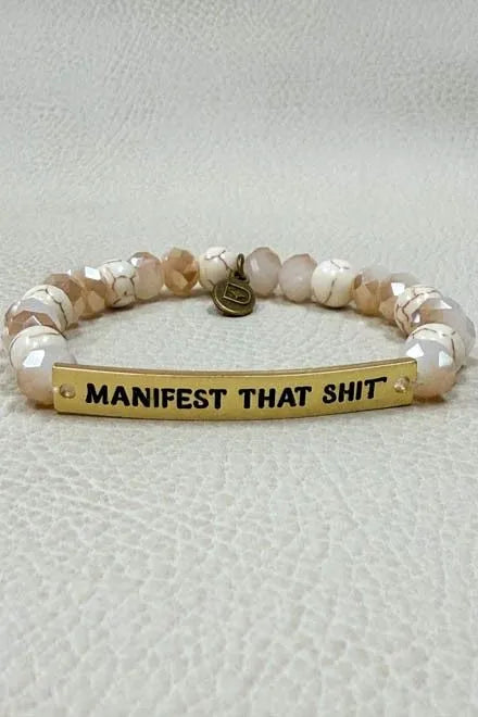 Sassy Bracelet "Manifest" Gold